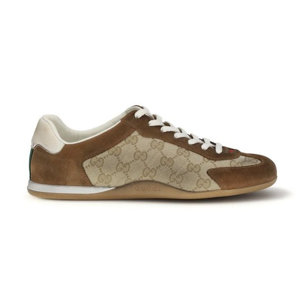 Gucci Brown Calf Leather Bos Taurus Sneakers