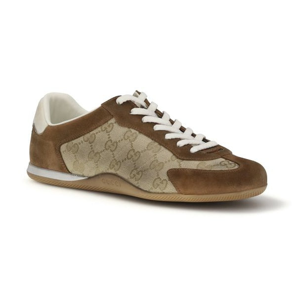 Gucci Brown Calf Leather Bos Taurus Sneakers