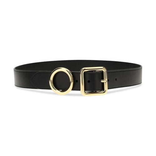 Jacquemus Black Calf Leather Bos Taurus Regular Belt