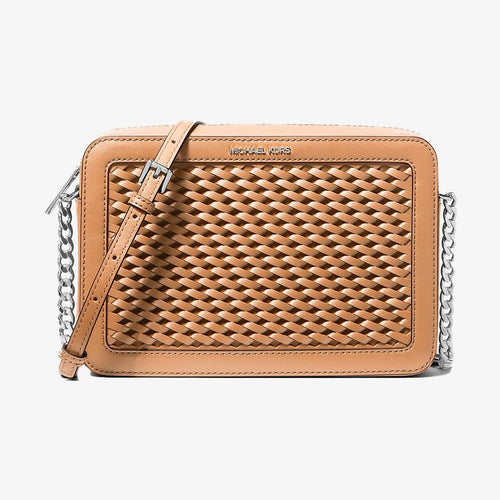 Michael Kors Brown Leather Shoulder Bag