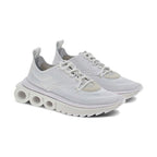 Salvatore Ferragamo White Nylon Athletic Sneakers