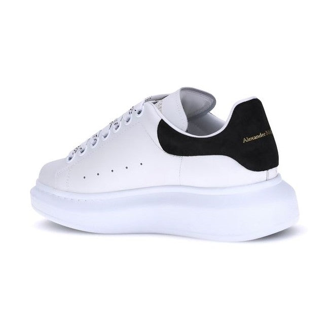 Alexander McQueen White Calf Leather Bos Taurus Platform Sneakers