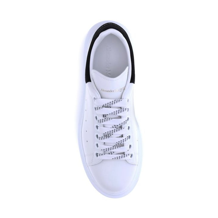 Alexander McQueen White Calf Leather Bos Taurus Platform Sneakers