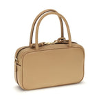 Prada Beige Calf Leather Bos Taurus Handbag