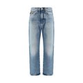 Versace Blue Cotton Jeans Denim
