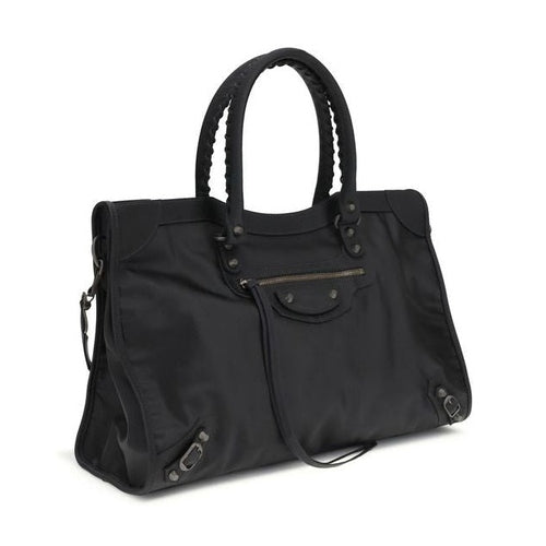 Balenciaga Black Polyamide Handbag