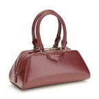 Givenchy Bordeaux Calf Leather Bos Taurus Handbag