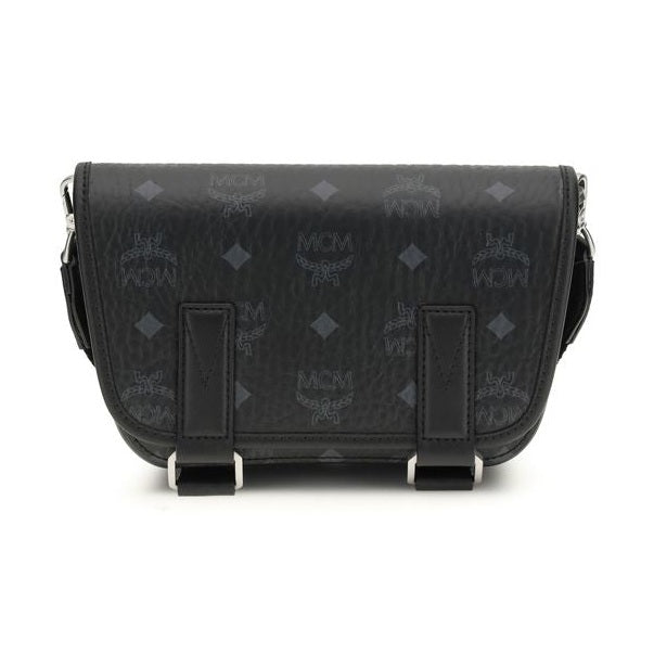 MCM Black Fabric Shoulder Bag