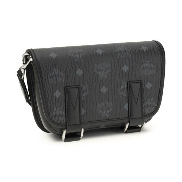 MCM Black Fabric Shoulder Bag