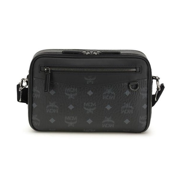 MCM Black Polyethylene Shoulder Bag