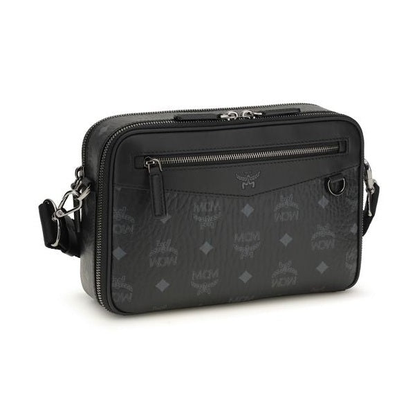 MCM Black Polyethylene Shoulder Bag