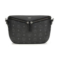 MCM Black Calf Leather Bos Taurus Shoulder Bag