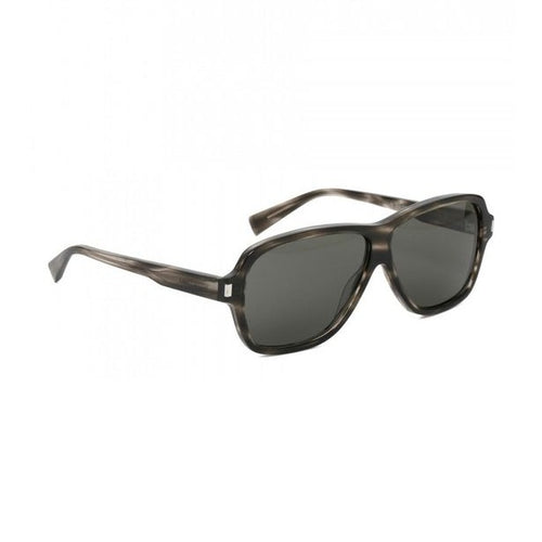Saint Laurent Gray Acetate Sunglasses