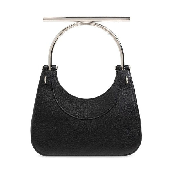 Alexander McQueen Black Lamb Leather Shoulder Bag