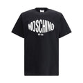 Moschino Black Cotton T-Shirt