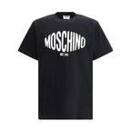 Moschino Black Cotton T-Shirt