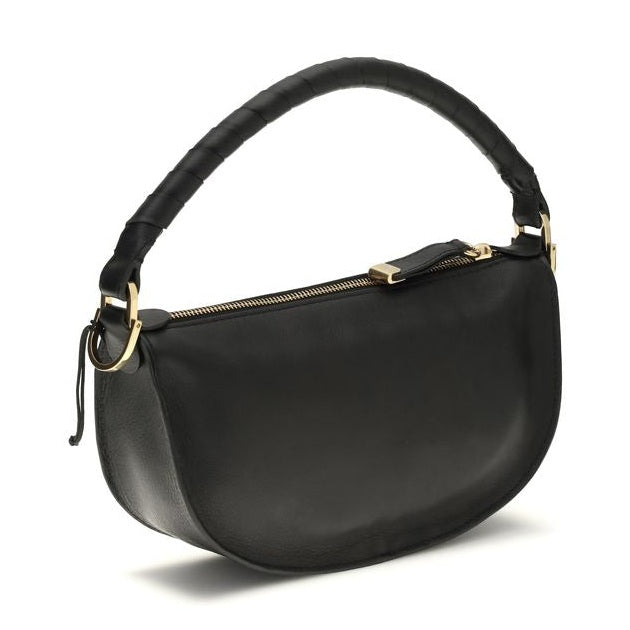 Chloé Black Calf Leather Bos Taurus Shoulder Bag