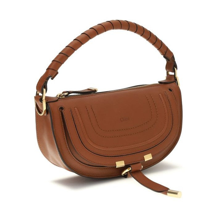 Chloé Brown Calf Leather Bos Taurus Shoulder Bag