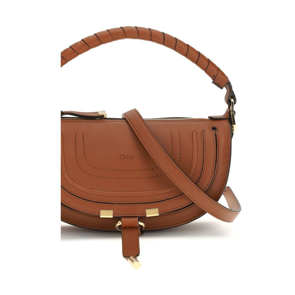 Chloé Brown Calf Leather Bos Taurus Shoulder Bag