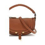 Chloé Brown Calf Leather Bos Taurus Shoulder Bag