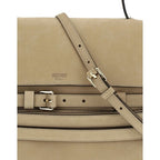 Moschino Beige Calf Leather Bos Taurus Handbag
