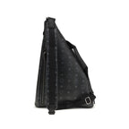 MCM Black Fabric Backpack