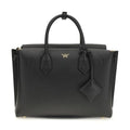 MCM Black Calf Leather Bos Taurus Handbag