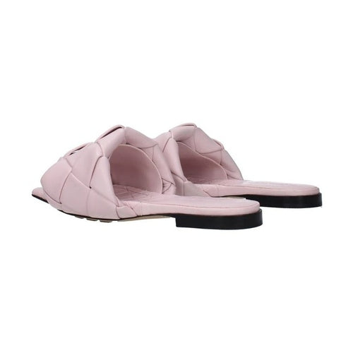 Bottega Veneta Multicolor Calfskin Flat Sandals