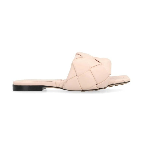 Bottega Veneta Multicolor Leather Flat Sandals