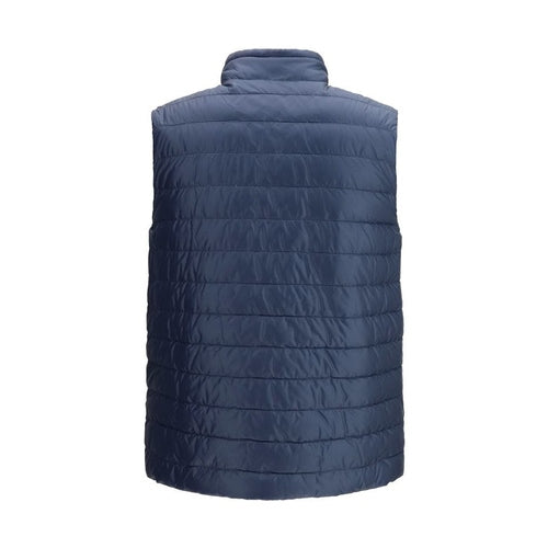 Herno White Polyamide Sleeveless Jacket
