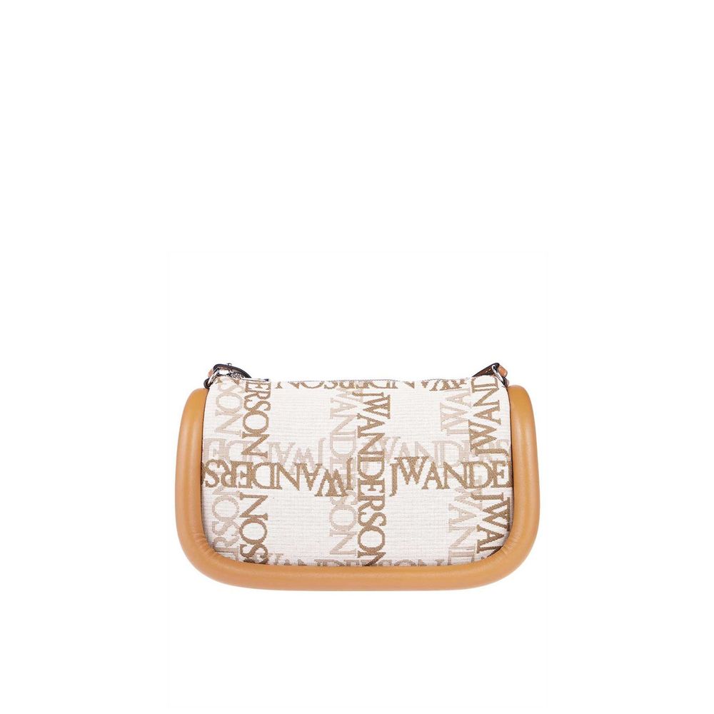 Jw Anderson Brown Canvas Shoulder Bag