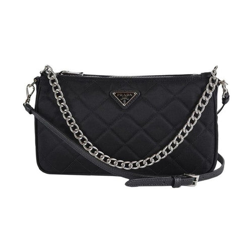 Prada Black Nylon Shoulder Bag