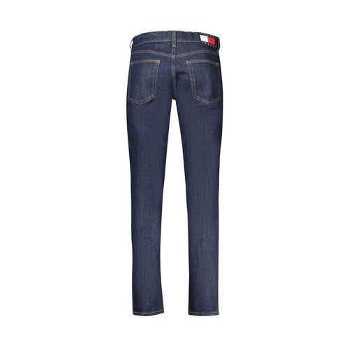 Tommy Hilfiger Blue Cotton Men's Slim Tapered Jeans