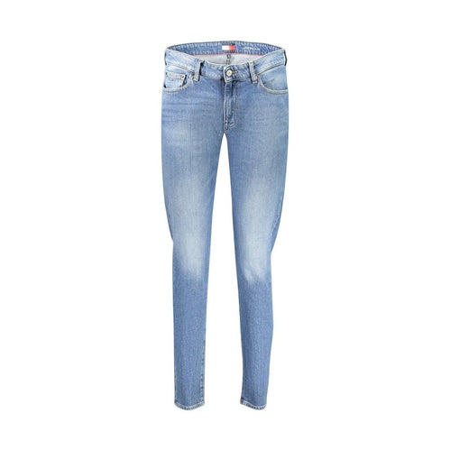 Tommy Hilfiger Blue Cotton Women's Slim Jeans