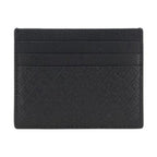 Ferragamo Black Calf Leather Bos Taurus Wallet
