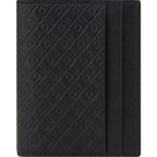 Ferragamo Black Calf Leather Bos Taurus Wallet