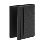 Ferragamo Black Calf Leather Bos Taurus Wallet