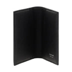 Ferragamo Black Calf Leather Bos Taurus Wallet