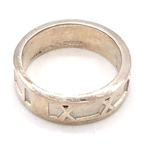 Tiffany & Co. Atlas Ring, SV925, 4.5g, US Size 5