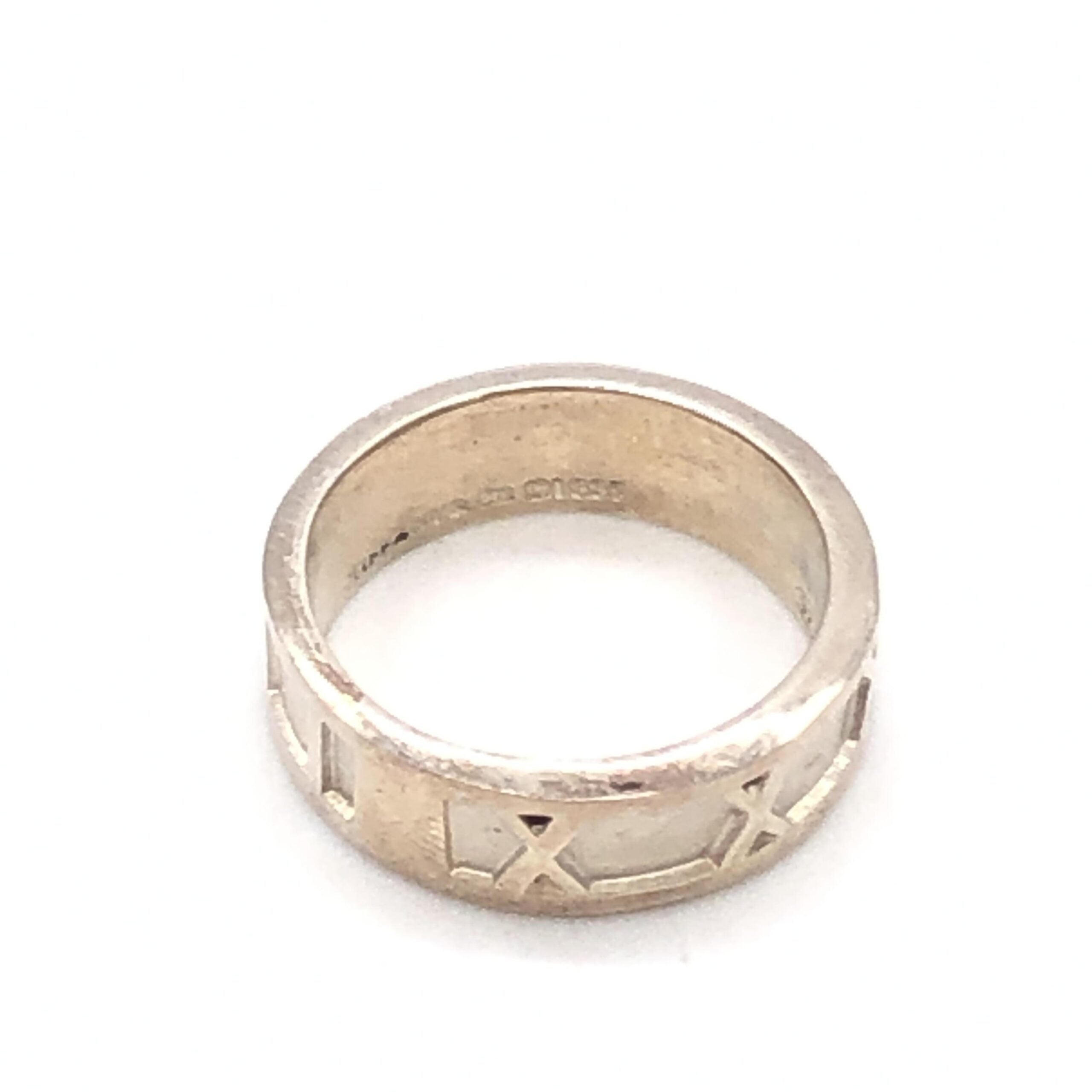 Tiffany & Co. Atlas Ring, SV925, 4.5g, US Size 5