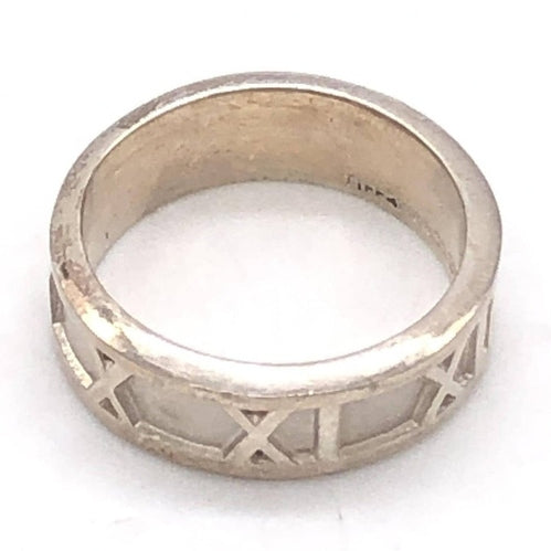 Tiffany & Co. Atlas Ring, SV925, 4.5g, US Size 5