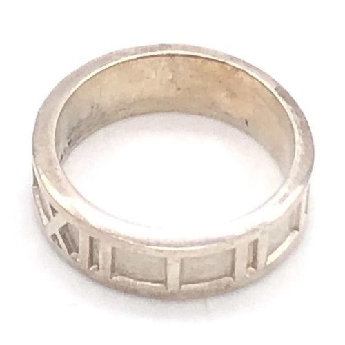 Tiffany & Co. Atlas Ring, SV925, 4.5g, US Size 5