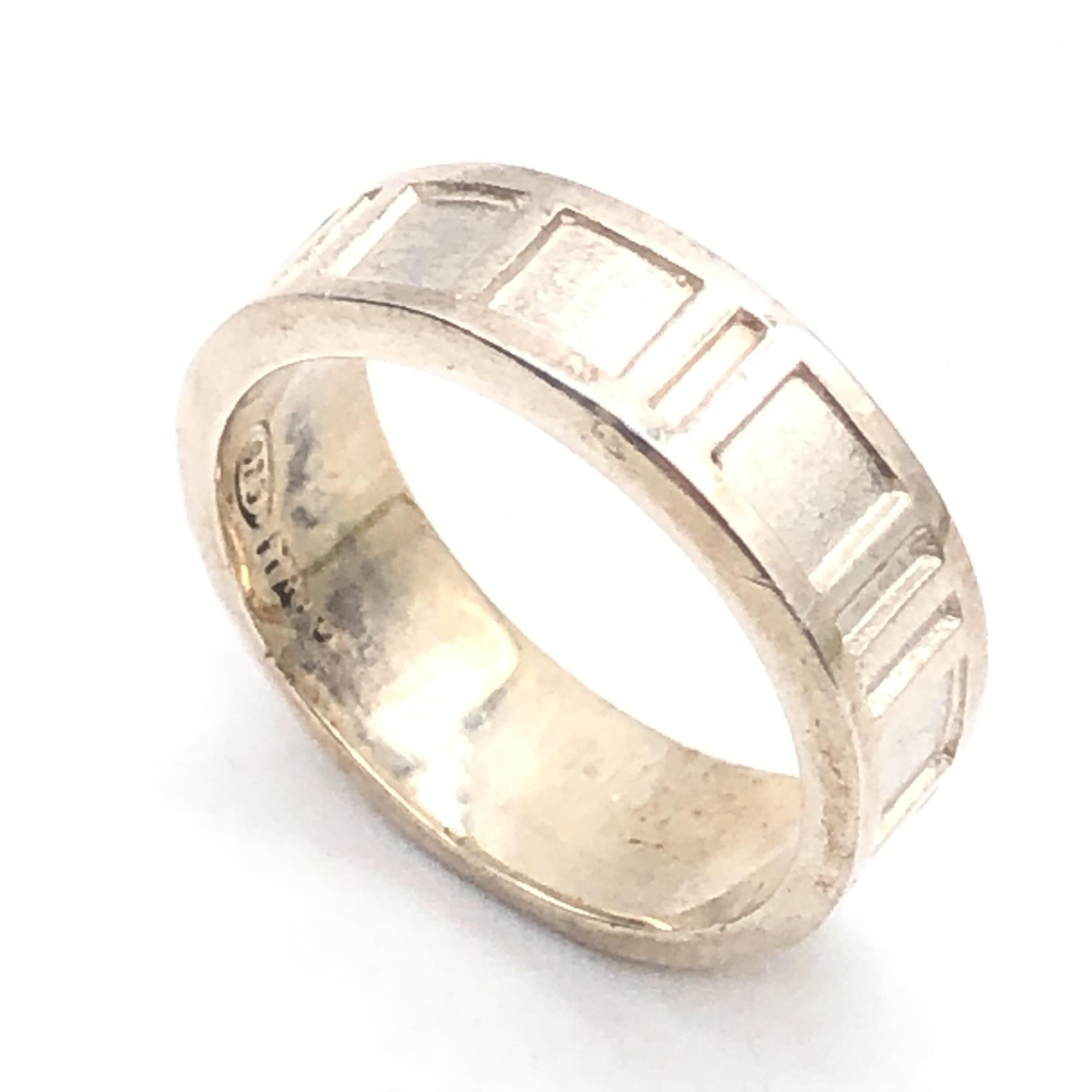 Tiffany & Co. Atlas Ring, SV925, 4.5g, US Size 5