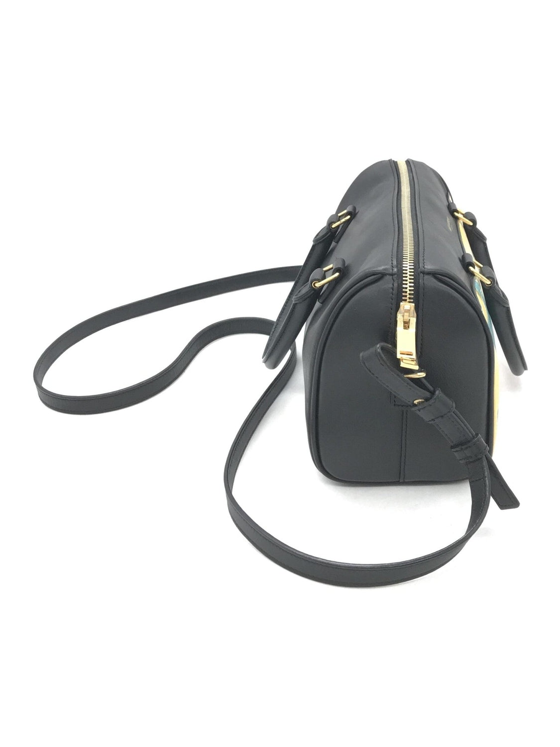 Saint Laurent Baby Duffle Colorful Printed Leather Bag