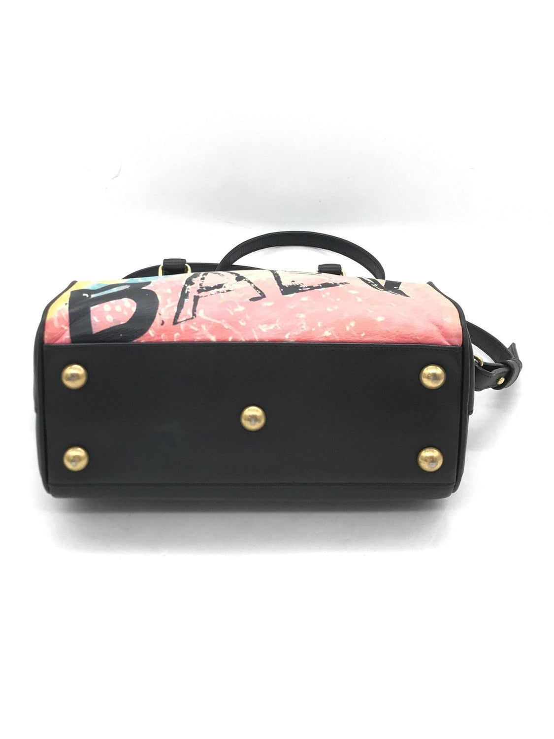 Saint Laurent Baby Duffle Colorful Printed Leather Bag