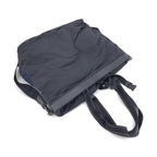 Bottega Veneta Black And Blue Nylon Convertible Tote