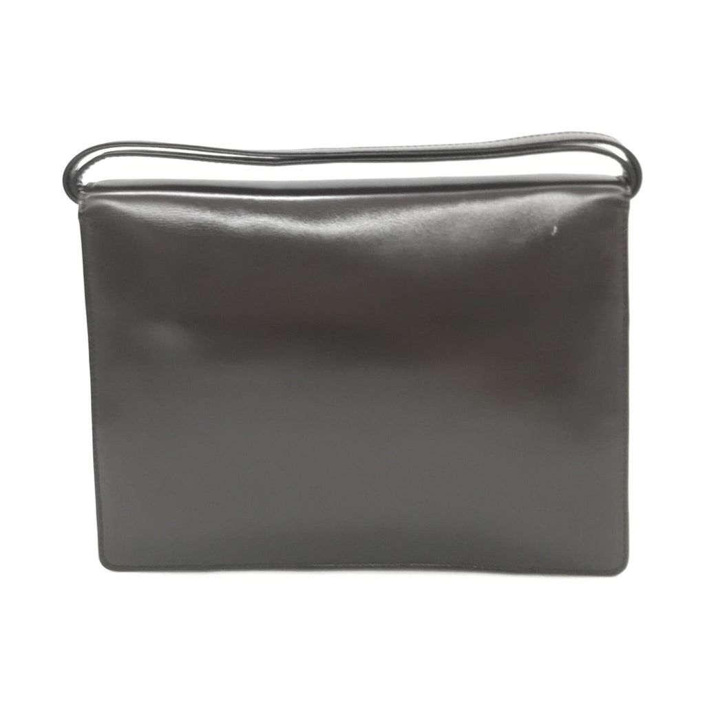 Loewe Black Leather Shoulder Bag