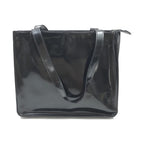 Chanel Black Patent Leather Tote