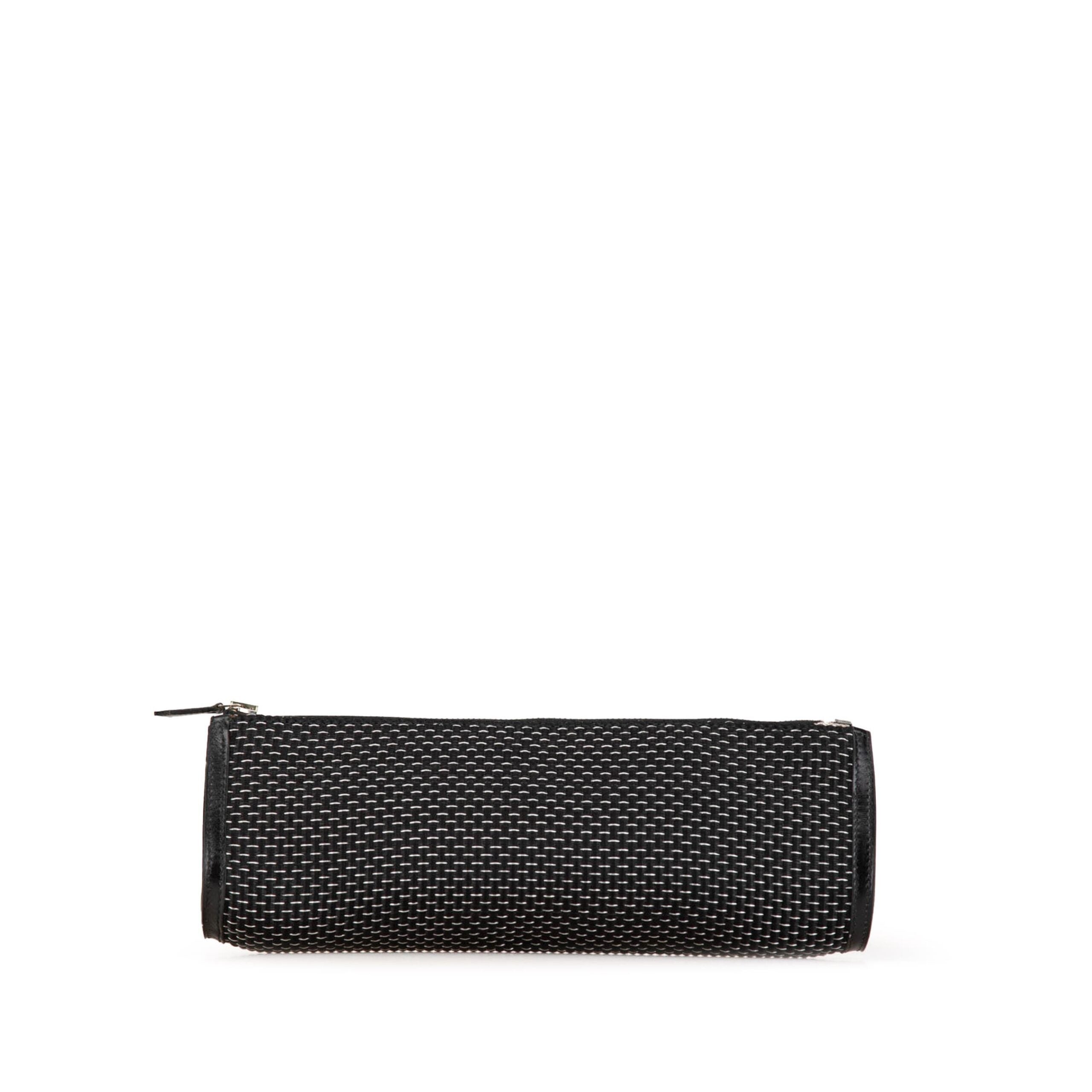 Hermès Black Woven Shoulder Bag