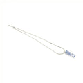 Blue Trotter Pendant Necklace